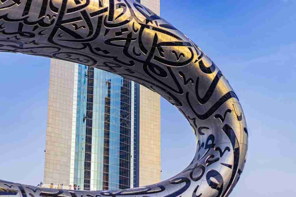 Prix appartement Dubai 2026 : vue panoramique sur les gratte-ciels modernes de la skyline de Dubaï au coucher du soleil