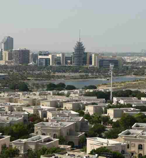 Vue aérienne des quartiers prisés de Dubaï pour l'investissement immobilier, photo Pexels par Subbu Rayan